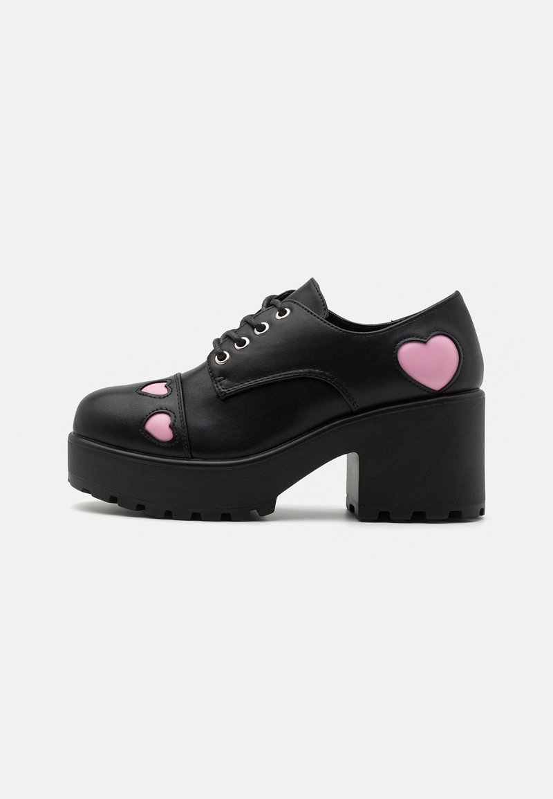 Koi Footwear TENNIN HEART SHOES Schnürpumps black/schwarz Zalando.de