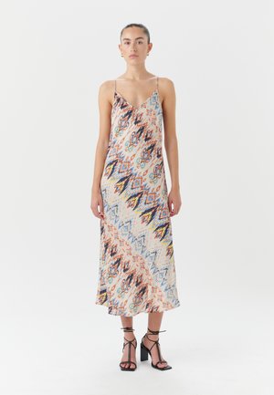 ADELAIDE - Day dress - ikat salsa