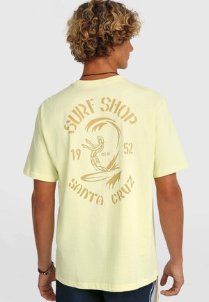 O'RIGINALS SURF SHOPTEES SHORTSLEEVE   - Μπλουζάκι με στάμπα - rainforest dew