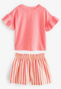Next 3 PACK  REGULAR FIT - Pidžamas komplekts - fluro orange pink