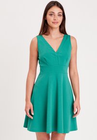 Cache Cache MIT BREITEN TRÄGERN - Vestito casual - vert turquoise