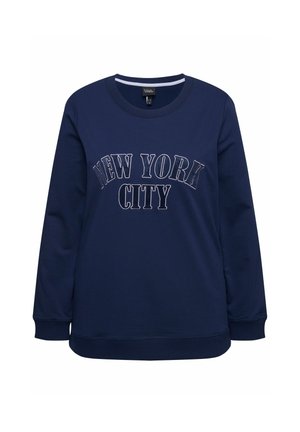 Ulla Popken Mikina - inky blue