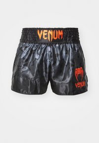 CLASSIC MUAY THAI - Kurze Sporthose - black/orange