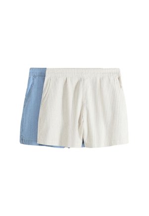 THE SET 2 PACK - Lühikesed teksad - denim