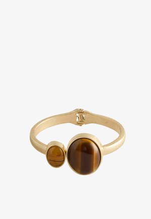 Next, OPEN STONE CUFF BRACELET . - Bracelet - gold tone