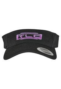 Mister Tee SNAPBACK TLC LOGO VISOR - Kapa - black