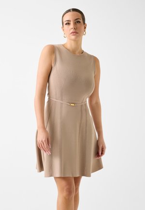 MINI - Abito in maglia - braun