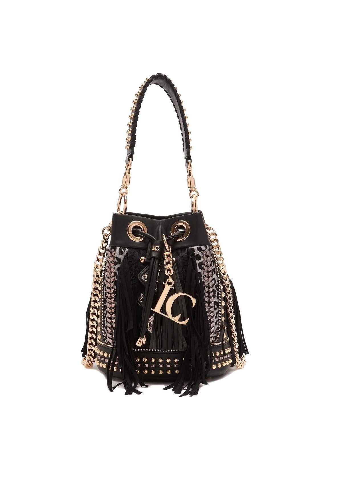 Borsa La Carrie Borchie Carrie Borsa Secchiello Carrie Bag Outlet