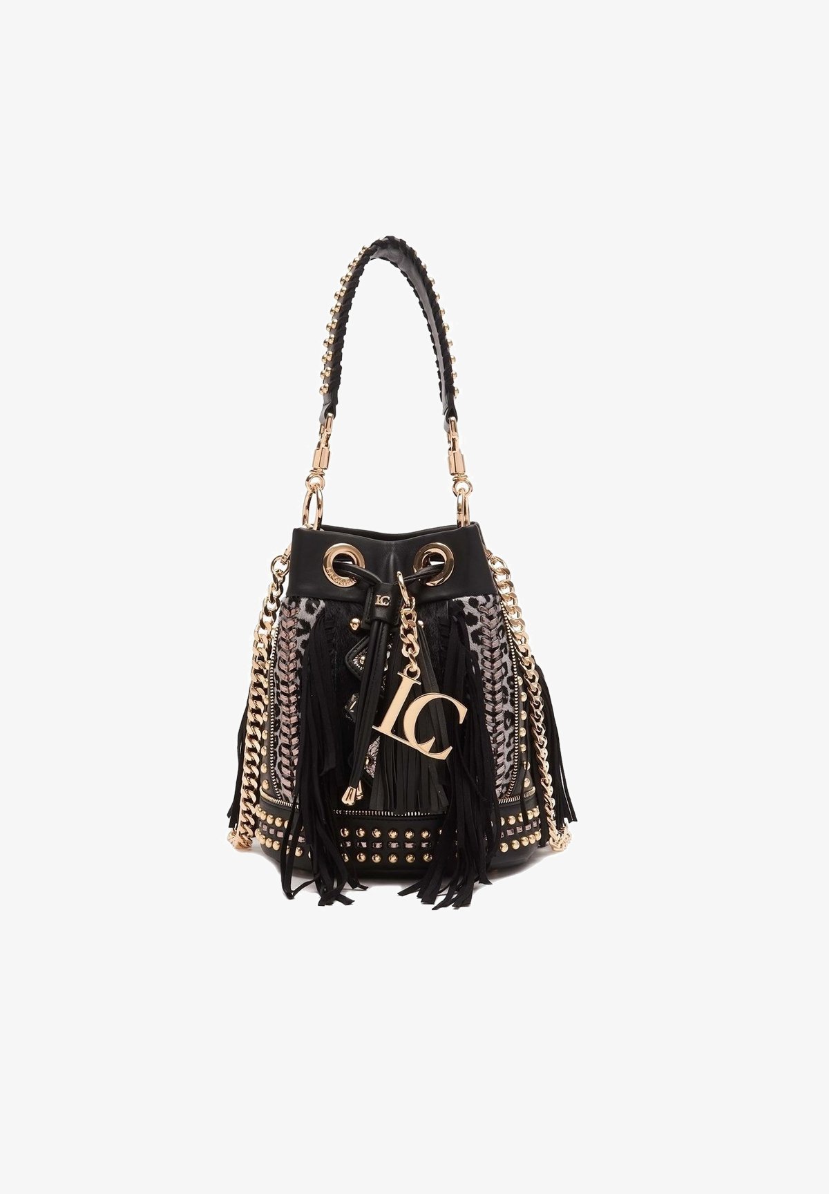 Borsa La Carrie Borchie Carrie Borsa Secchiello Carrie Bag Outlet