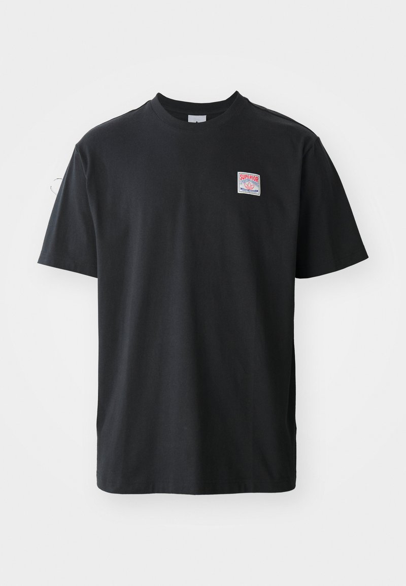 adidas Originals T-shirt print zwart adidas Originals T-shirt print zwart