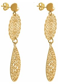 Gemshine MANDALA TROPFEN IN HOCHWERT - Pendientes - gold-coloured