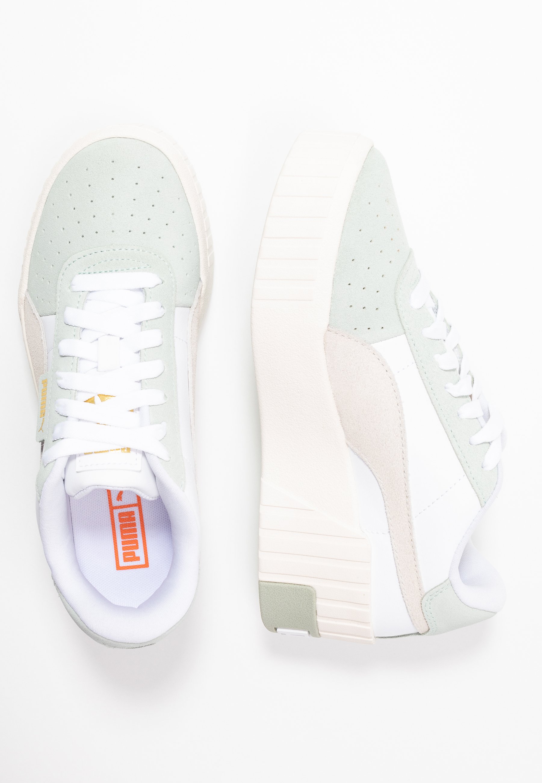 CALI WEDGE SOCAL Sneakers aqua graymarshmallowwhite CALI WEDGE SOCAL Sneakers aqua graymarshmallowwhite