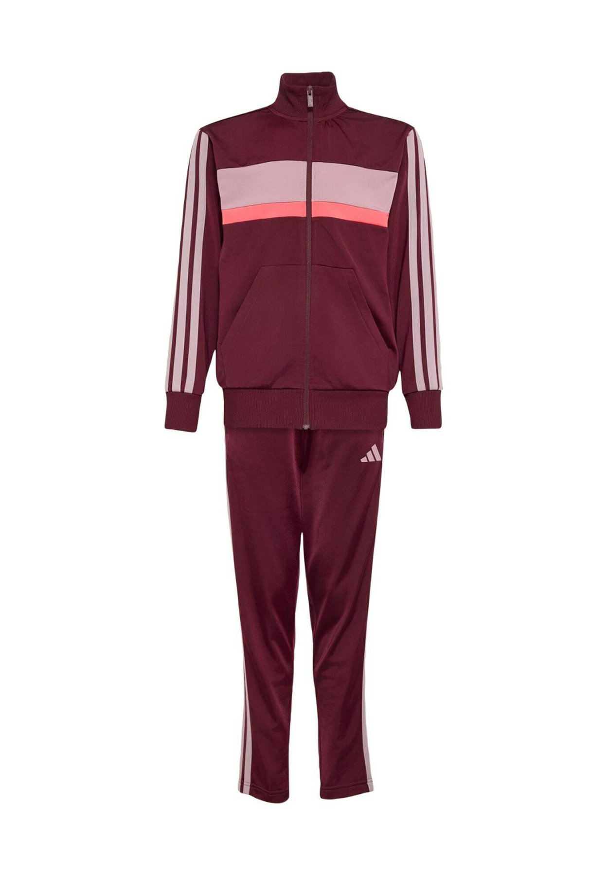adidas TIBERIO UNISEX SET - Chándal - maroon magic mauve