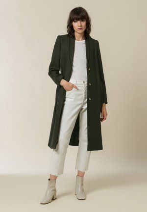 CHRISTINA - Classic coat - iris leaf