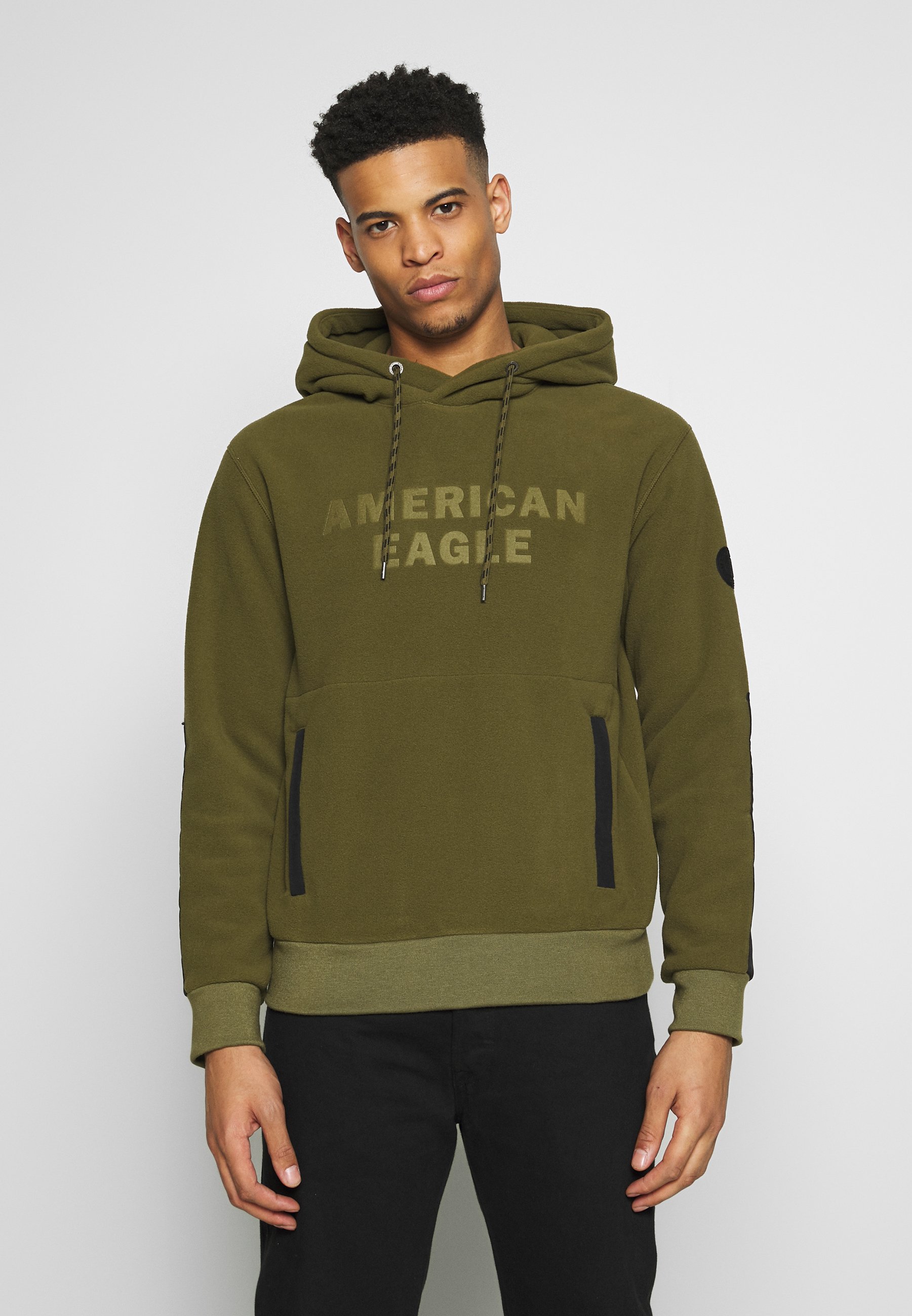 american eagle green hoodie