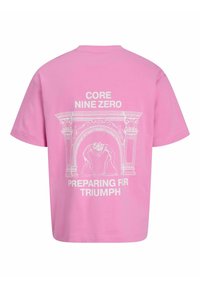 Jack & Jones Potiskana majica - fuchsia pink