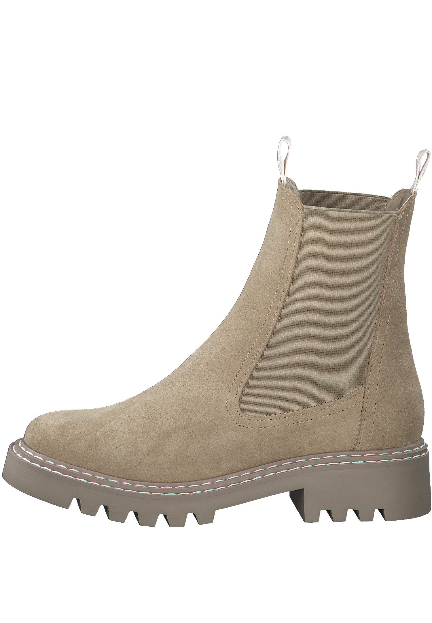 Leather Boots Tamaris Boots Beige Schwarz Tamaris Chelsea Boots