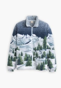 Levi's® FULL ZIP UNISEX - Flisinė striukė - blue