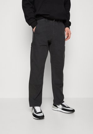 Stoffhose - black