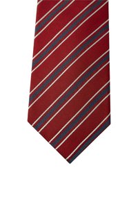 Hackett London REGI STRIPE - Krawatte - red