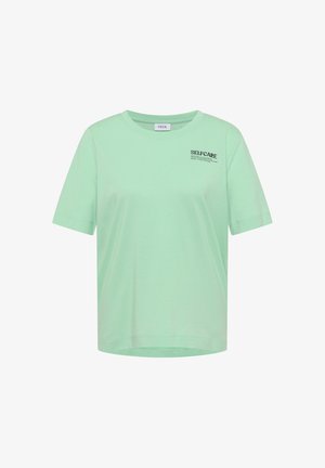 Cecil, T-SHIRT MIT RUNDHALS UND BACKPRINT - Printtipaita - juicy lime