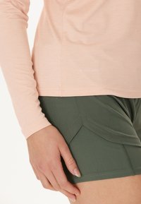 Endurance Funktions Maje Melange - Longsleeve -  peach whip