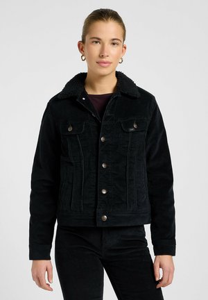 Lee RIDER - Giacca di jeans - unionall black
