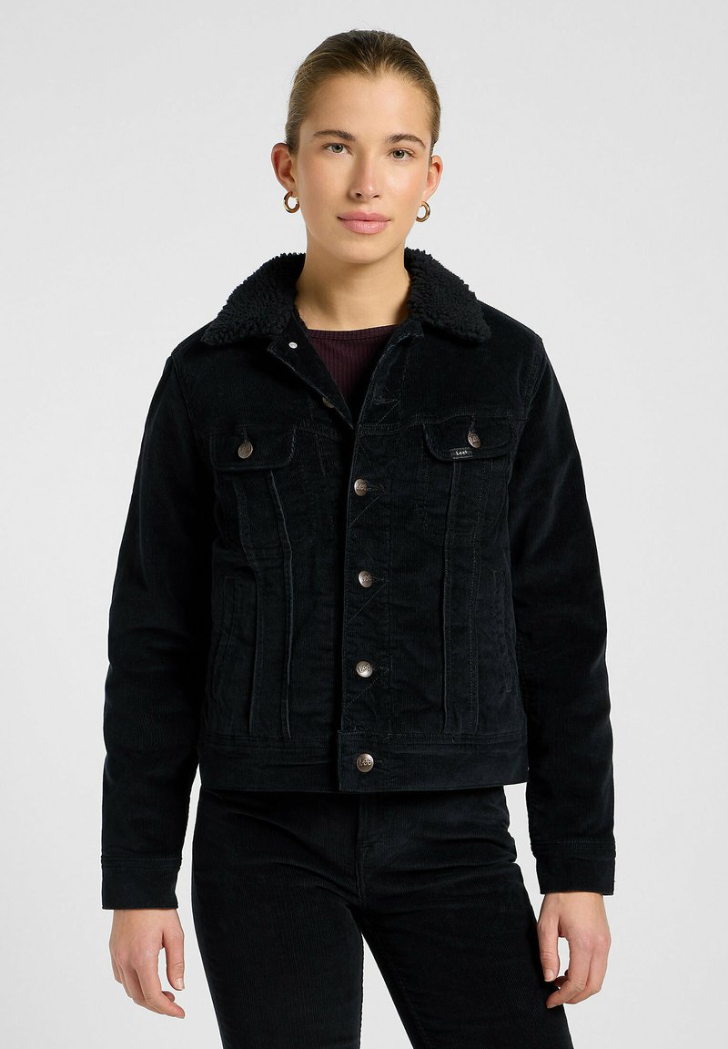 Lee RIDER - Jeansjacke - unionall black