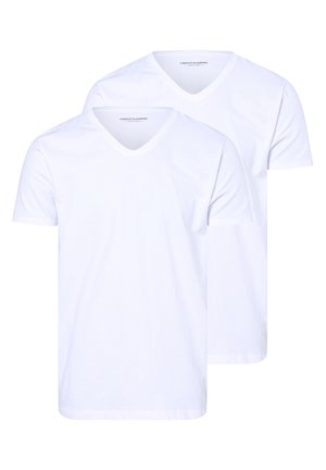 FINSHLEY & HARDING T-Shirt basic - weiß