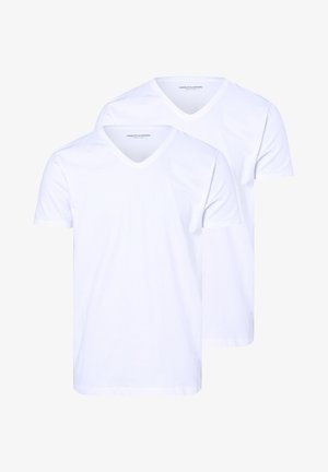 FINSHLEY & HARDING T-Shirt basic - weiß