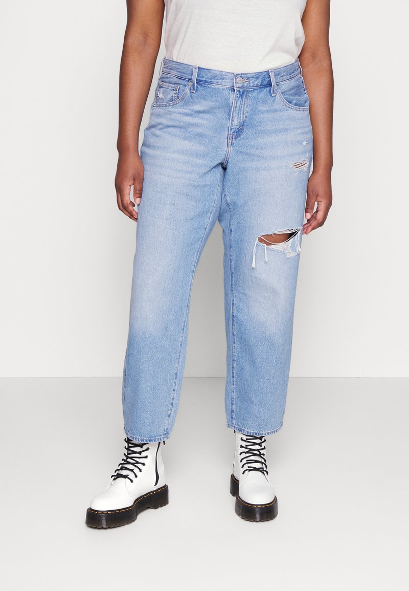 Levi's® Plus BAGGY DAD Vaqueros boyfriend indigo destructed/denim