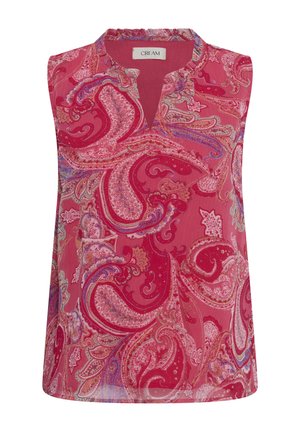 Cream, CRYUNA LISELIN SLEEVELESS - Top - pink paisley