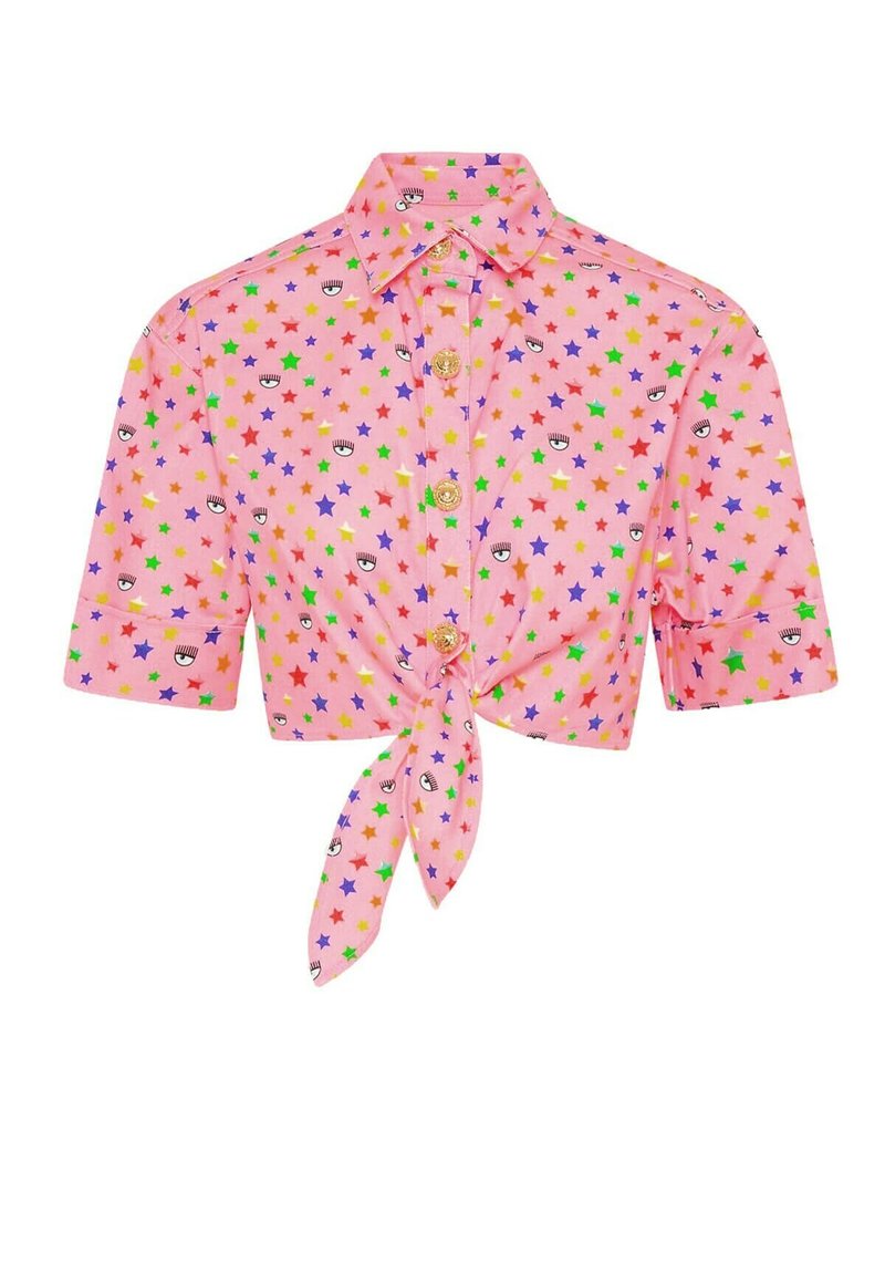 CHIARA FERRAGNI Overhemdblouse donkerroze