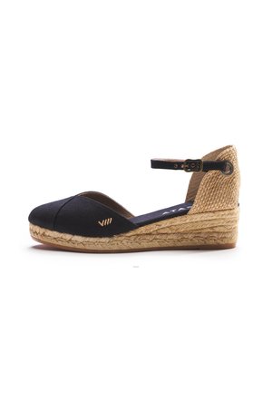 PUBOL - Keilpumps - black-beige