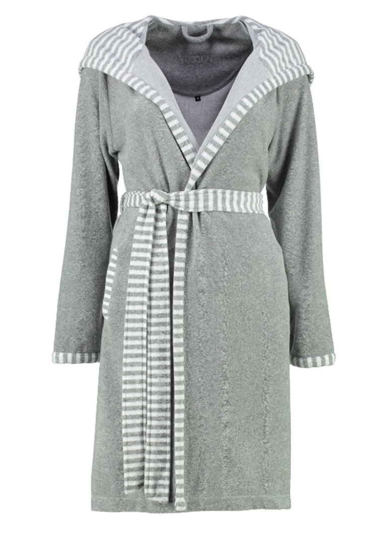 Vossen JUNO UNISEX Dressing gown grau melange/grey Zalando.ie