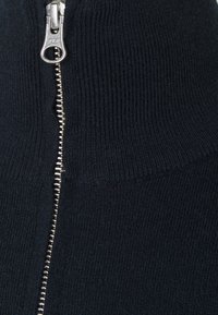 Samsøe Samsøe GUNAN TURTLE NECK ZIP - Trui - sky captain