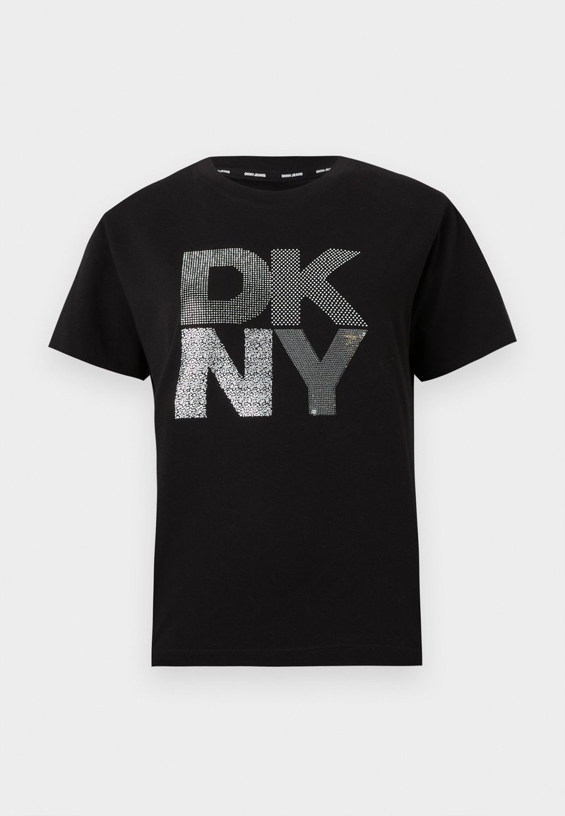DKNY T-shirt print zwart