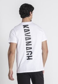 Gianni Kavanagh CUT TEE - Tričko s potlačou - white