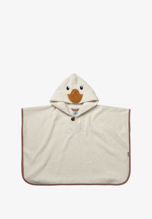 PONCHO EDDA - Bath towel - ecru