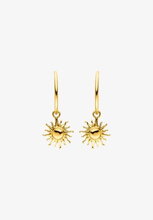 PURELEI, SUN - Earrings - gold-coloured