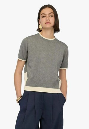 SEMICOUTURE T-shirt con stampa - brown