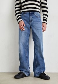 Calvin Klein Jeans Wijde jeans - dark-blue denim