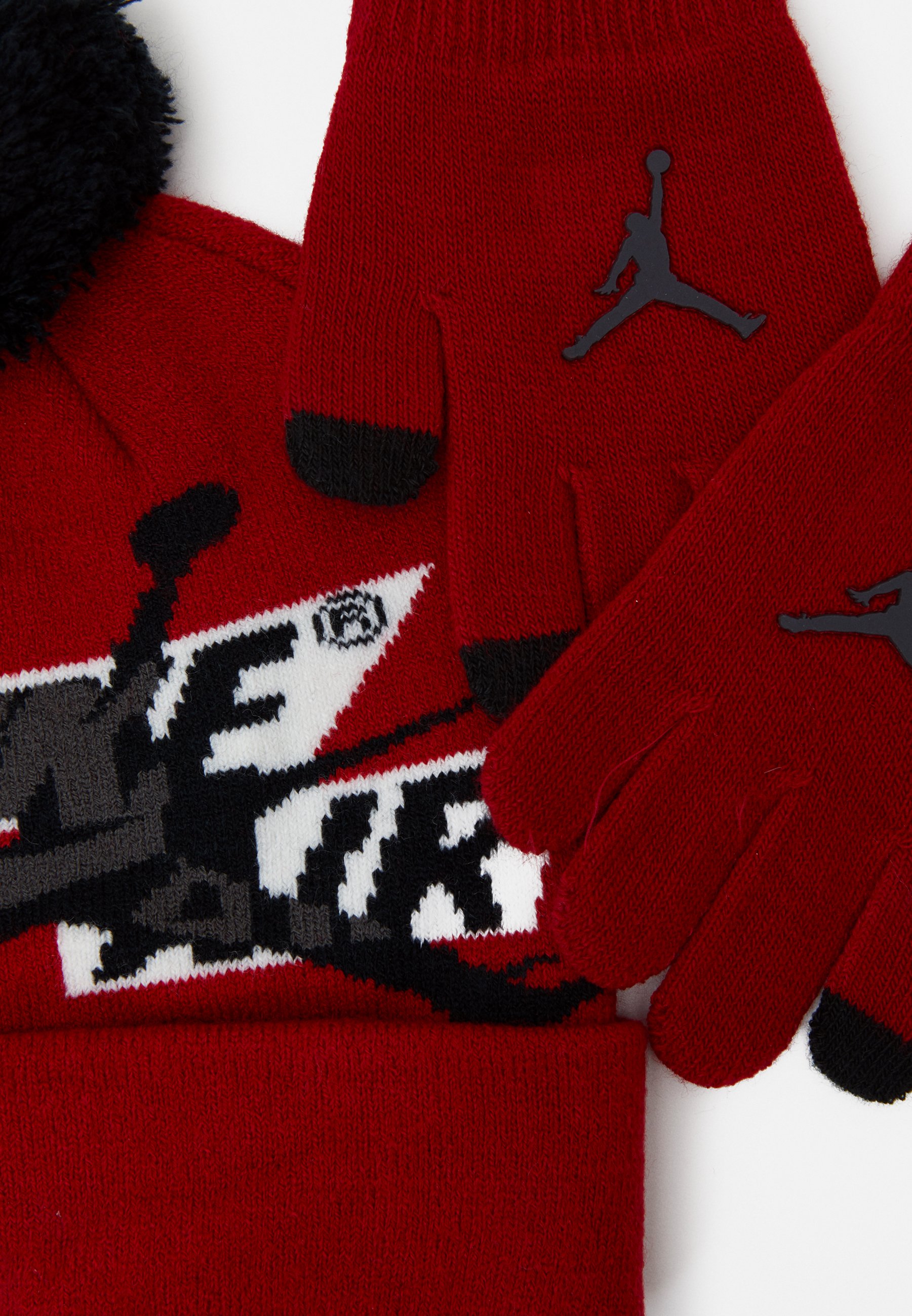 Jordan JUMPMAN CLASSICS POM BEANIE SET Fingervantar gym Jordan JUMPMAN CLASSIC Vinterjacka olive canvas Zalando.se