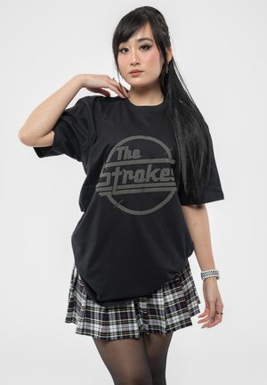 Paradiso Clothing THE STROKES HI-BUILD MAGNA LOGO - Print T-shirt - black