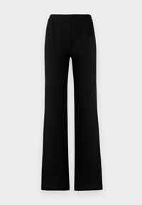 BROOKE STRAIGHT PANTS - Hlače - black
