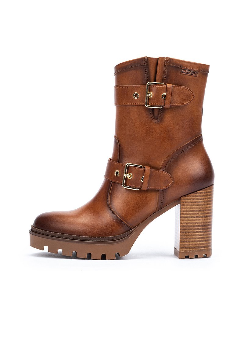 Pikolinos CERVERA - Botines con plataforma - brown