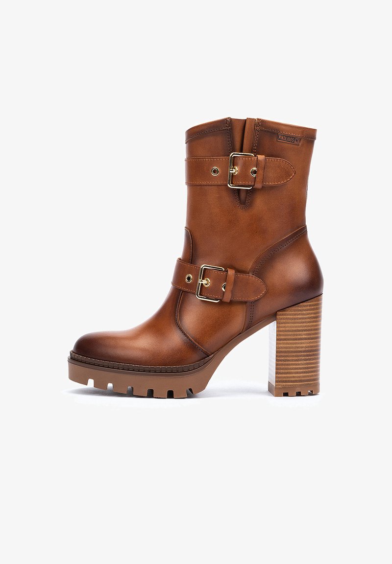 Pikolinos CERVERA - Botines con plataforma - brown