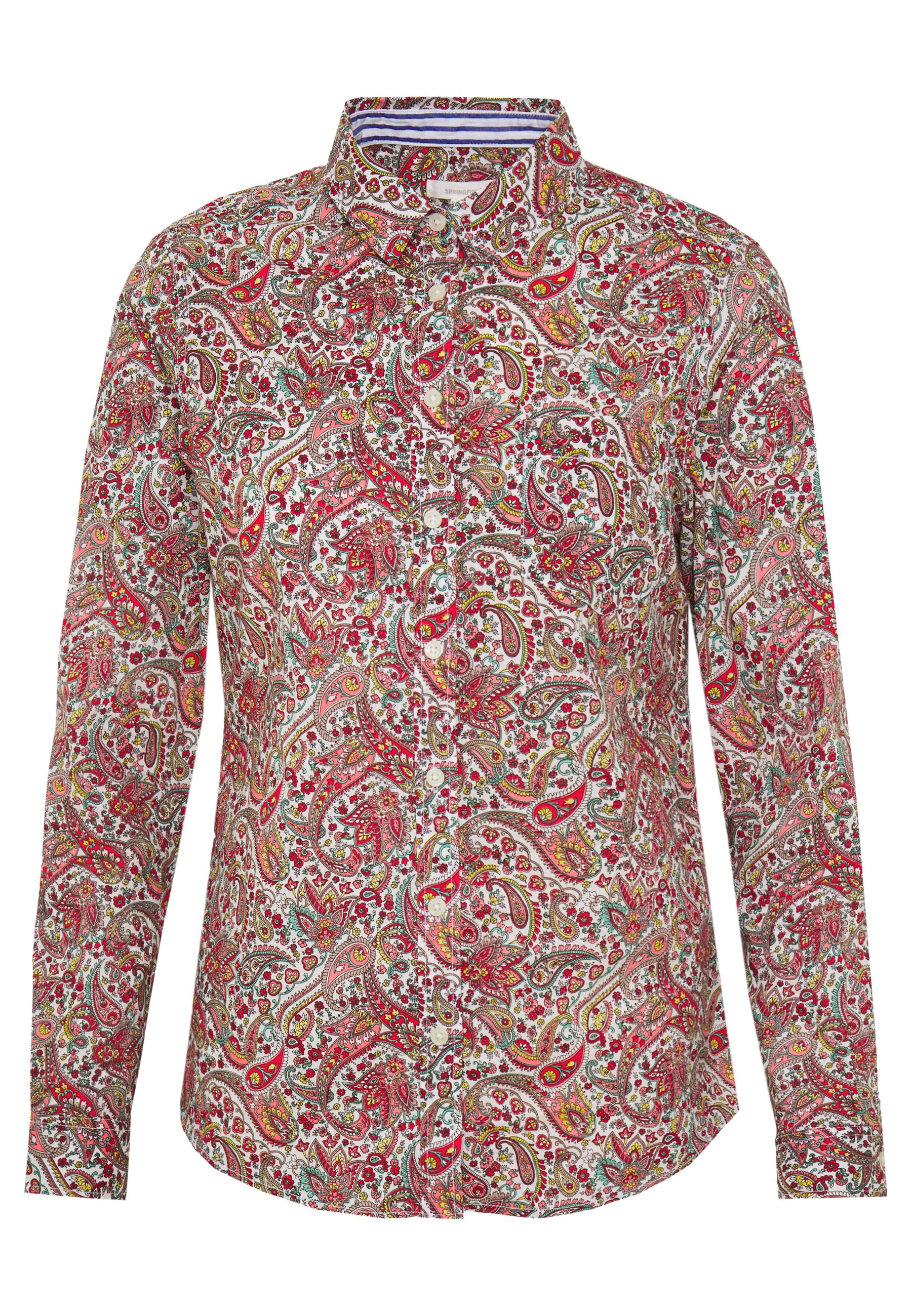 Springfield CAMISA RAYA PAISLEY Skjorte multicolor Springfield CAMISA RAYA PAISLEY Skjorte multicolor