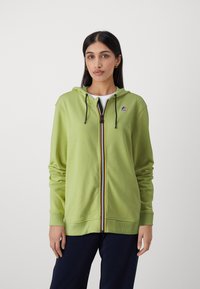 K-Way LE VRAI ARNEL UNISEX - Mikina s kapucňou - green celery