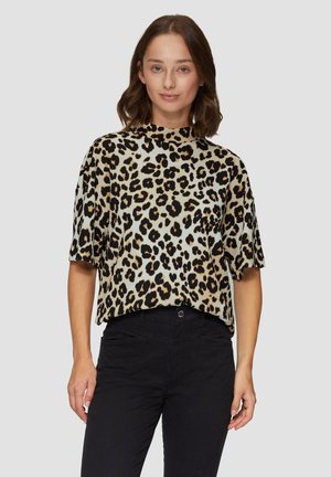 MIT STEHKRAGEN - Blouse - creme